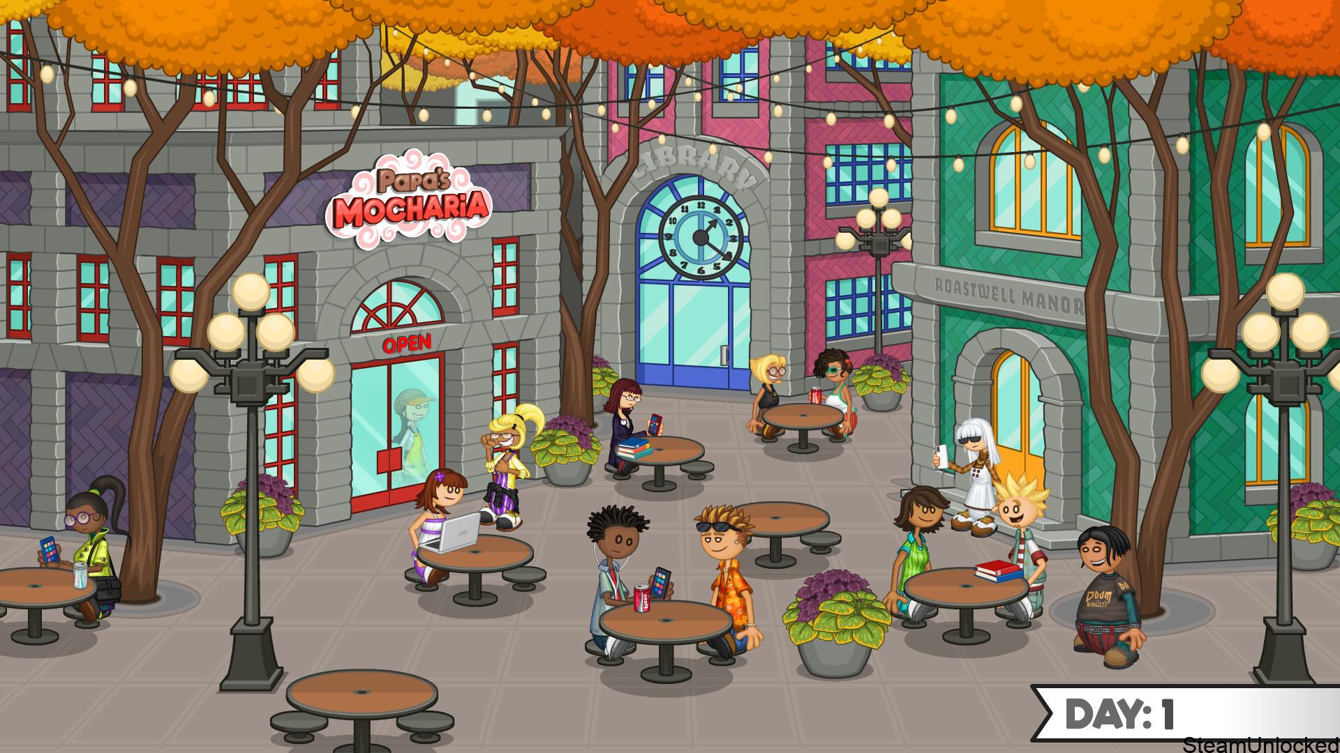 Papa's Mocharia Deluxe Screenshot
